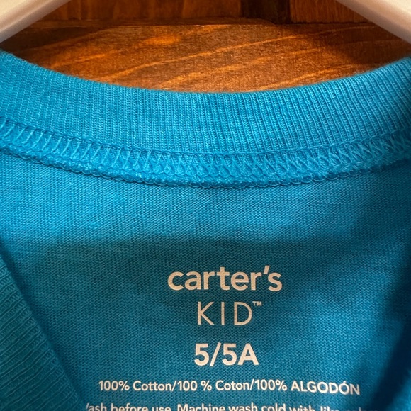 Carter's Long Sleeve Graphic Shirts- 4 Pack of Shirts NWT - Picture 3 of 12